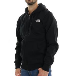 FELPA SIMPLE DOME FULL ZIP THE NORTH FACE NERO